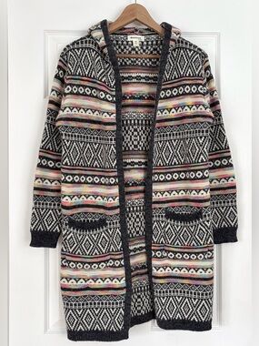 Monteau Hooded Cardigan Size S